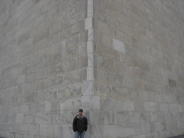 Curtis and the Washington Monument