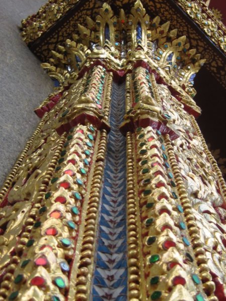 Detail of Temple at Wat Intharawihan