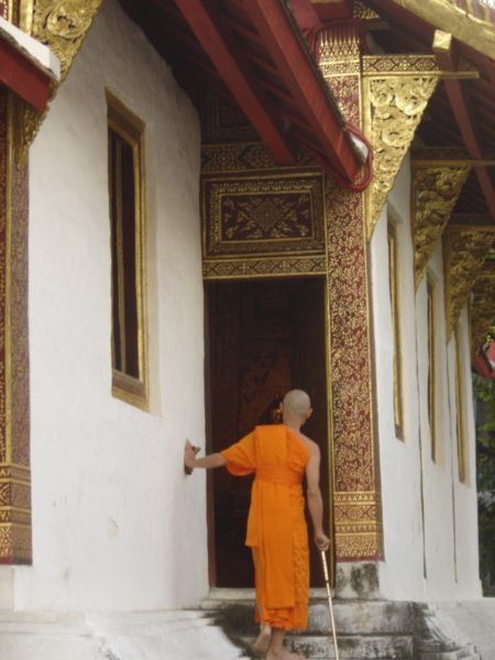 A Monk Enters Wat