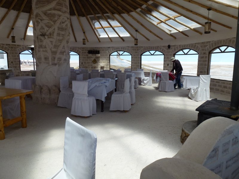 The 360 Dining Area in the Salt Hotel