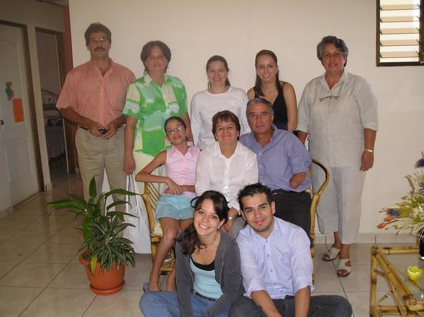 family gathering for my tica mom´s bday