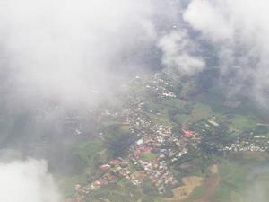 aerial view of costa rica