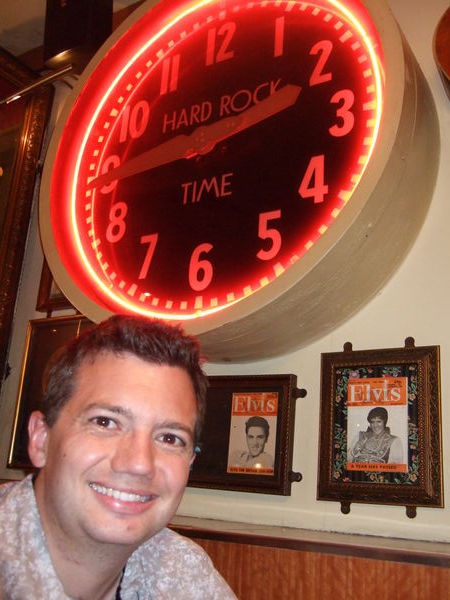 James at Hard Rock Cafe