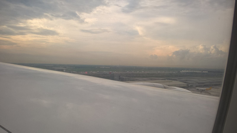 Landing at Bangkok