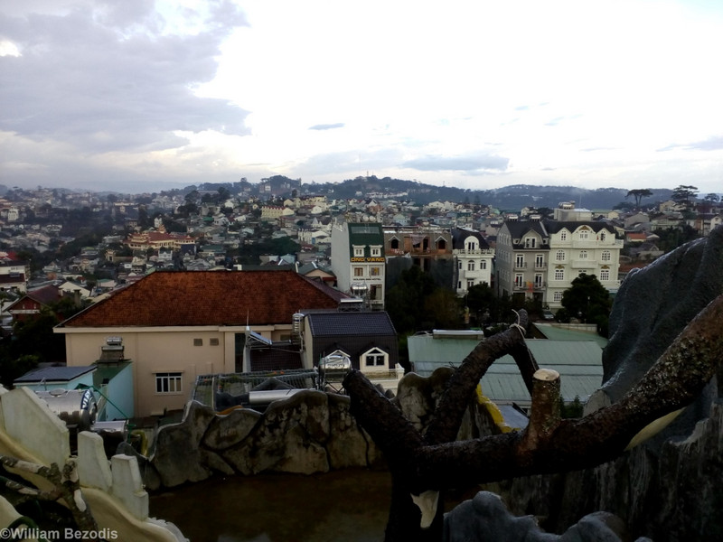 View of Dalat from Crazy House