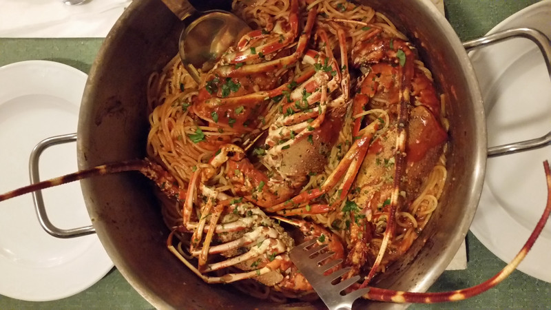 Spiny Lobster Dinner