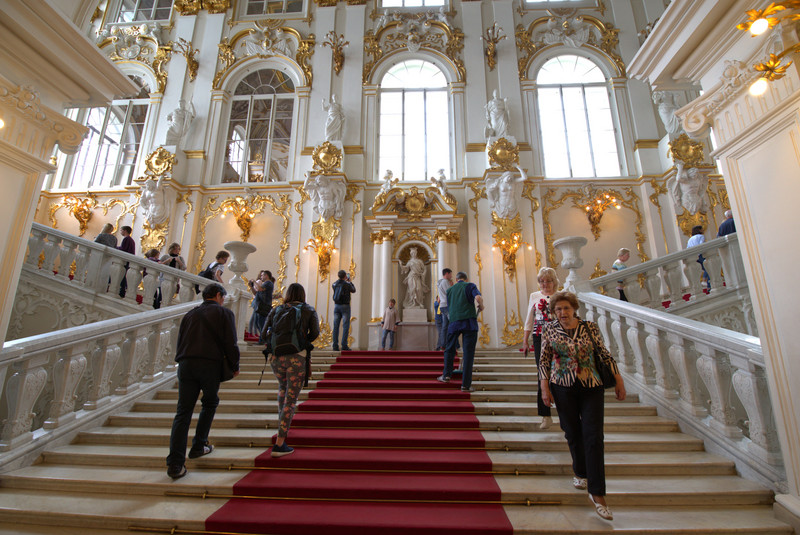 Hermitage Entrance Stairway