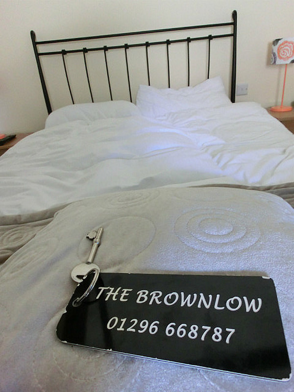 Our bed at the Brownlow