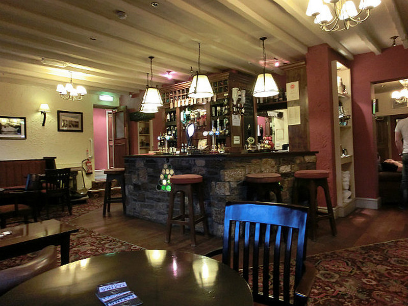 The Chequers Inn, looking over towards the bar