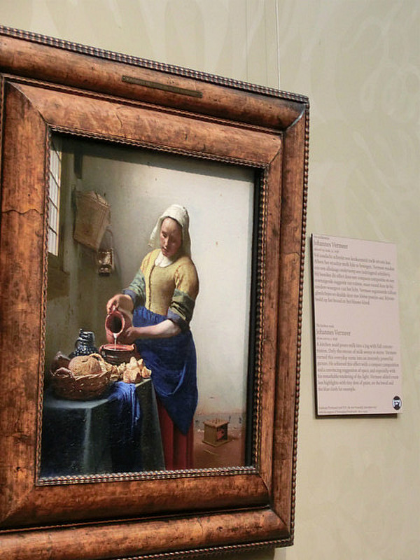 Vermeer&#39;s &quot;The kitchen maid&quot;