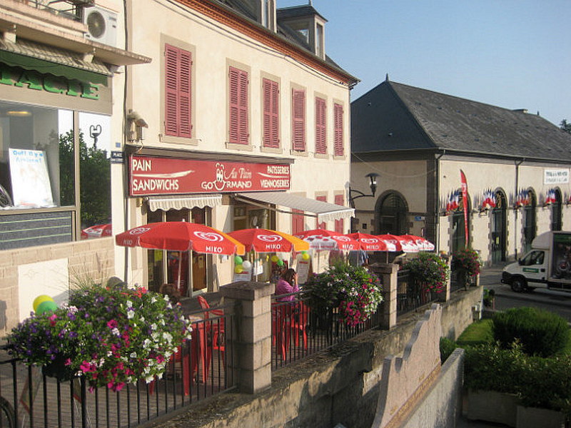 The boulangerie in the cute little town