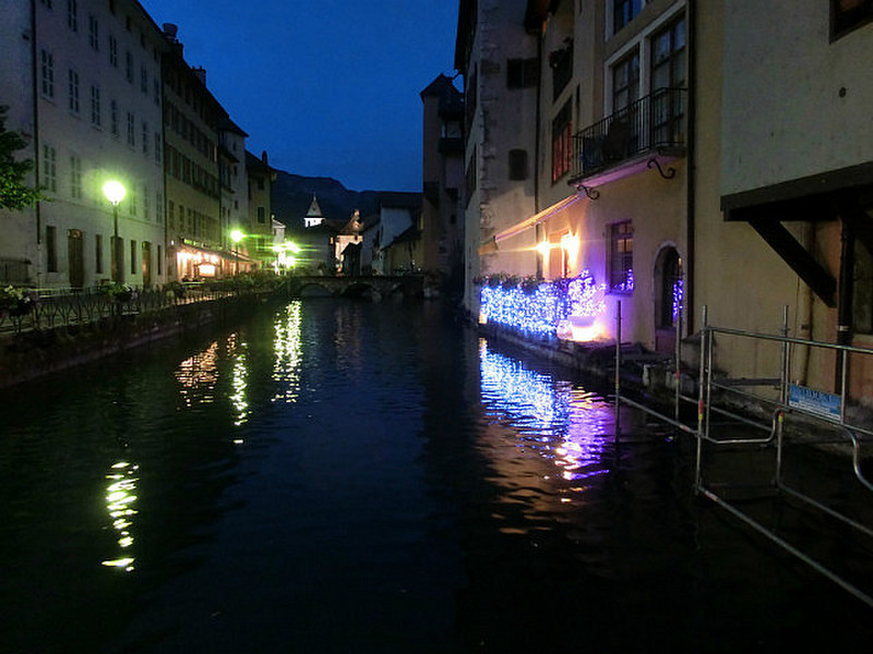 The river in old town Annecy