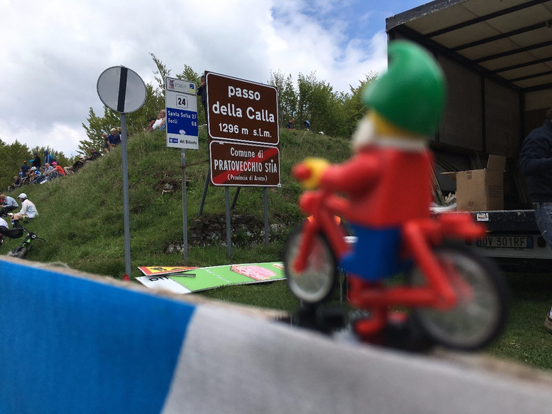 Gnorm visits his first Italian mountain pass