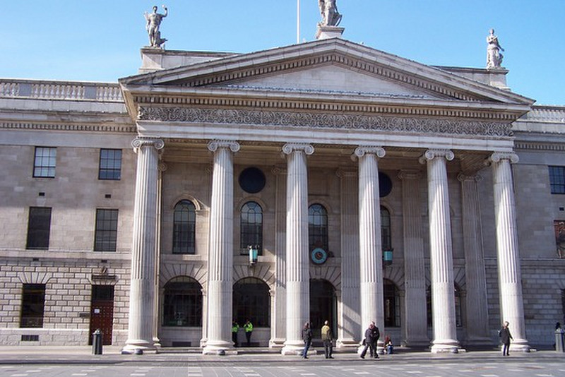 The General Post Office on O&#39;Connell Street