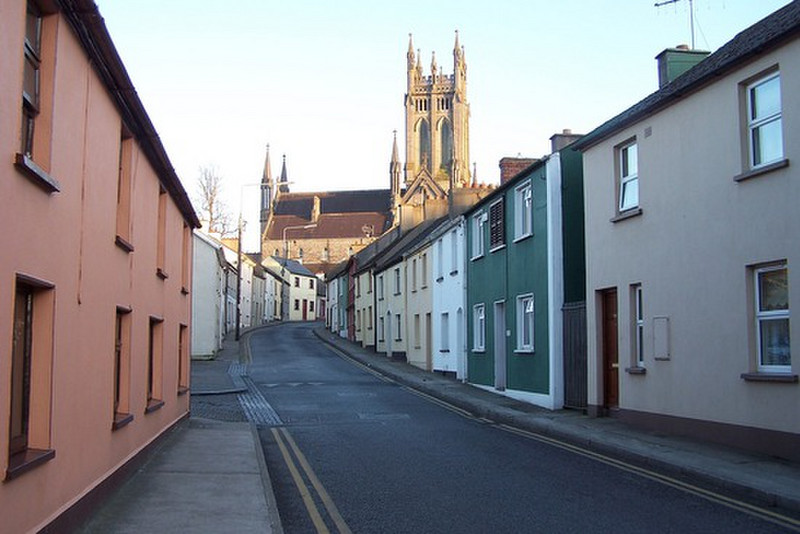 A residential side street in Kilkenny