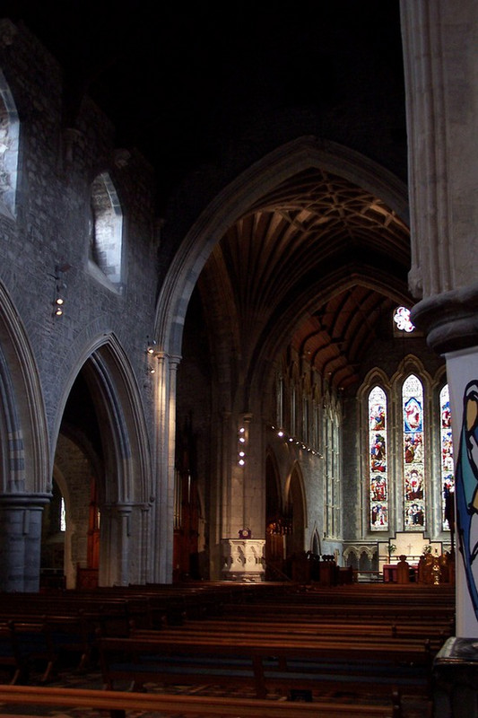 Inside St. Canice&#39;s Cathedral