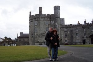 Outside Kilkenny Castle