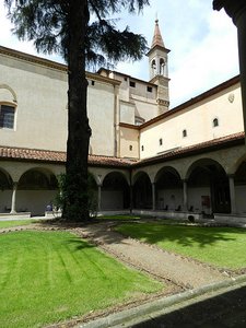 Courtyard in the Museum of San Marco