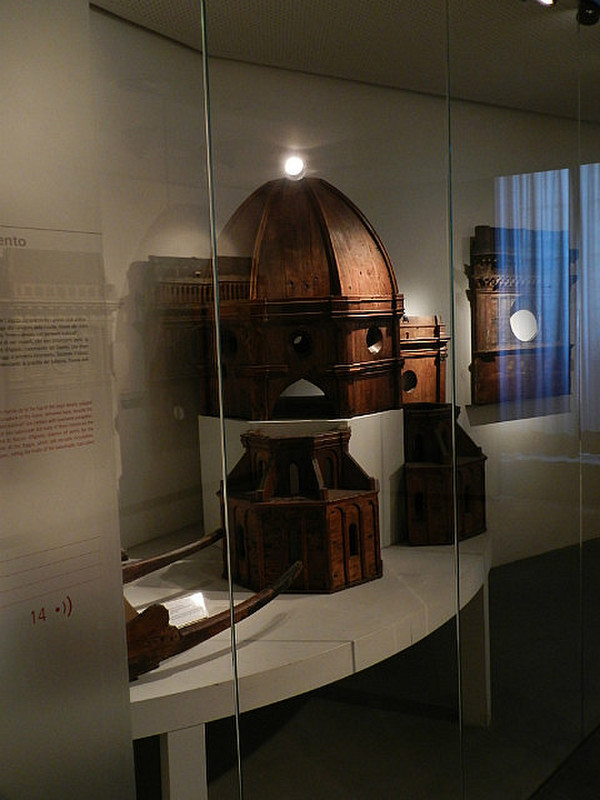 Scale model of Brunelleschi&#39;s dome