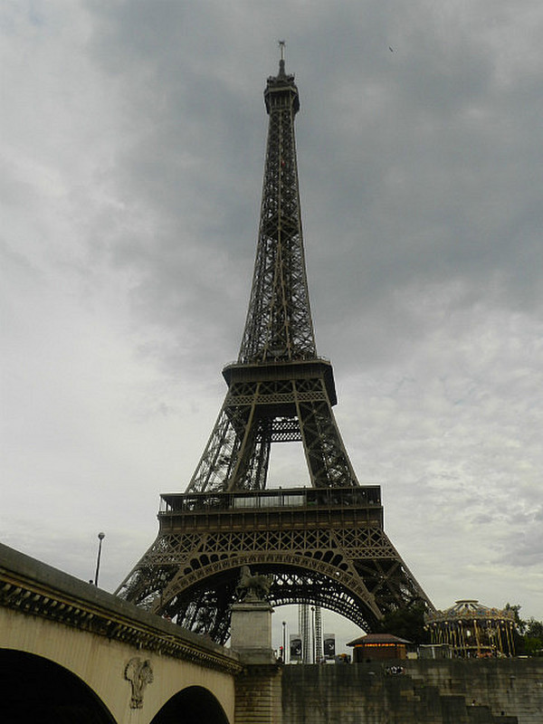 Eiffel Tower from the Seine River