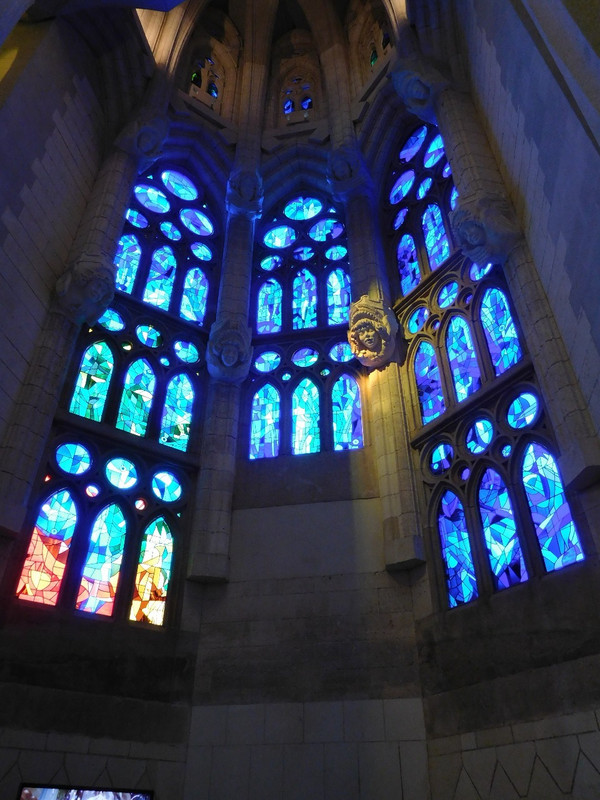 Stained glass and angels