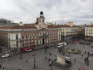 Morning above the Puerta del Sol