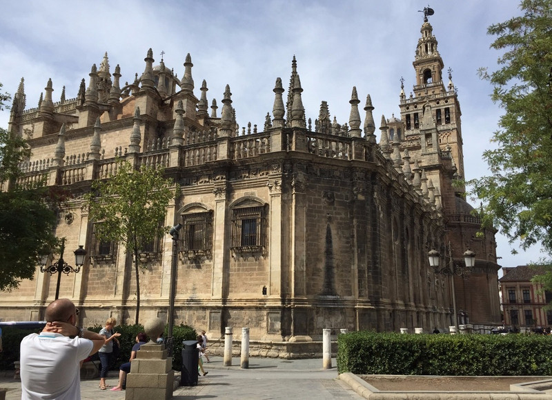 Cathedral of Sevilla, 3rd largest church in Europe