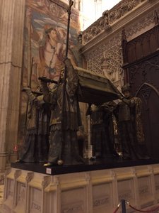 The tomb of Christopher Columbus