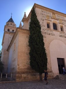 Church inside the Alhambra