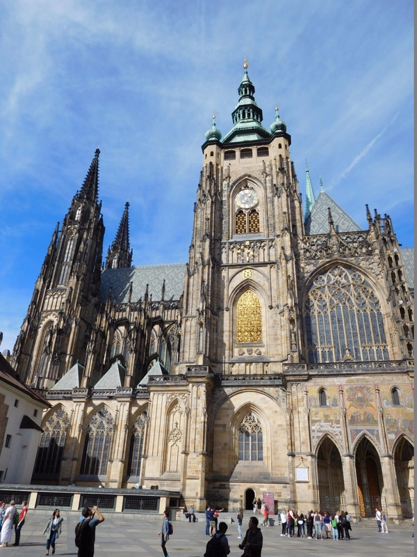 St. Vitus Cathedral from castle courtyard