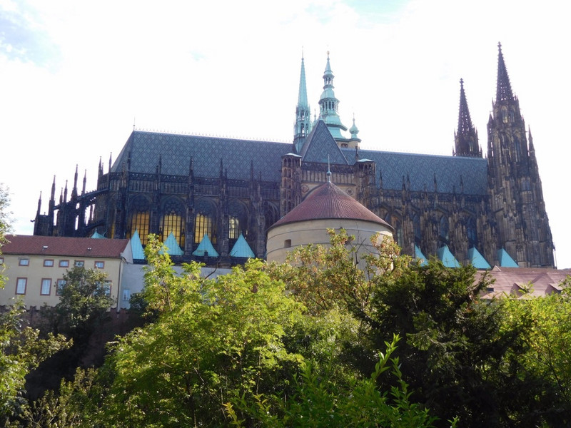 St. Vitus Cathedral from the Royal Gardens