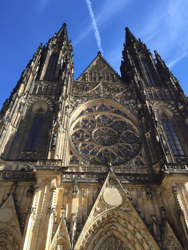 Looking to the heavens, St. Vitus Cathedral