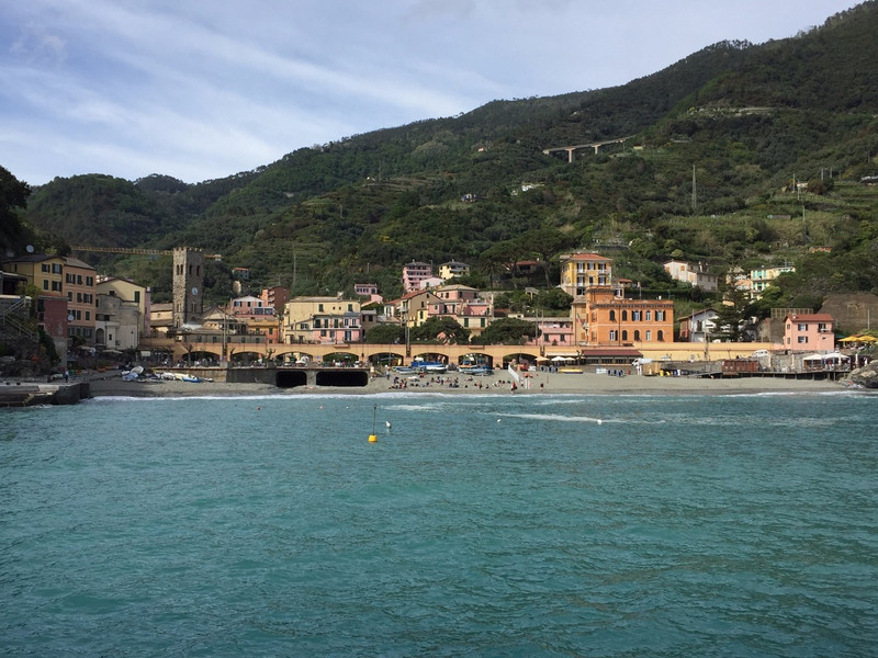 Another view of Monterosso from the seawall