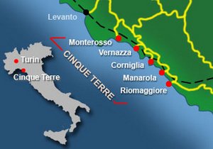 Monterosso al Mare in the Cinque Terre