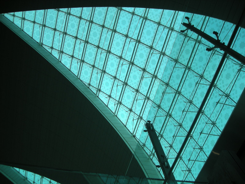 Dubai airport roof