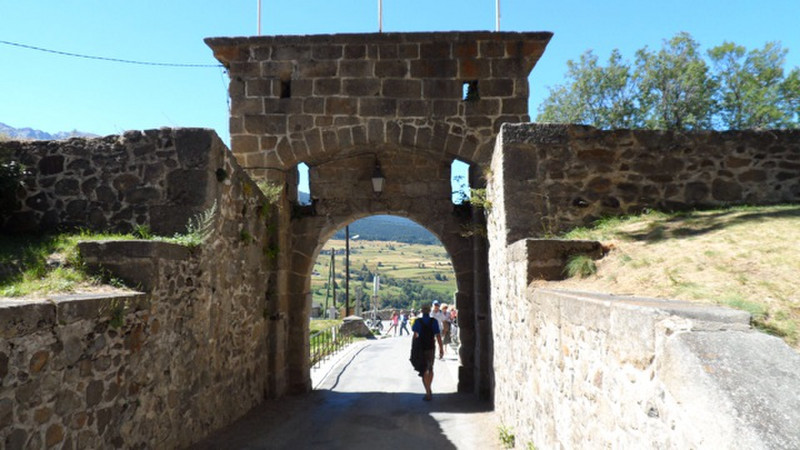 Outer gateway to Mont Louis