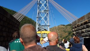 Pont Gisclard suspension bridge
