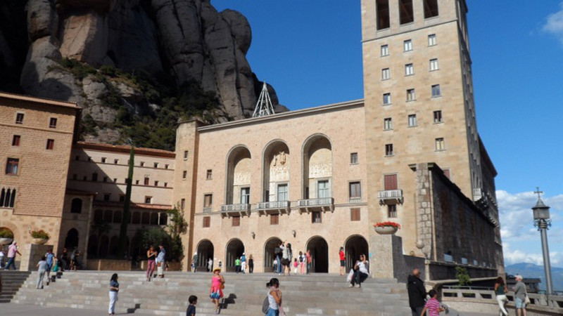 Placa de Santa Maria, Montserrat