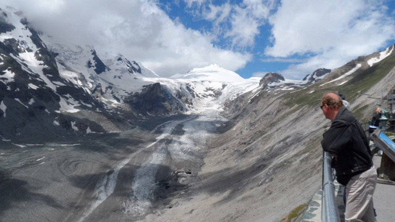 Pasterze Glacier at Kaiser Franz Josefs Hohe