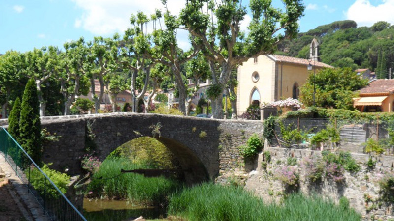 Ancient bridge at Collobrieres