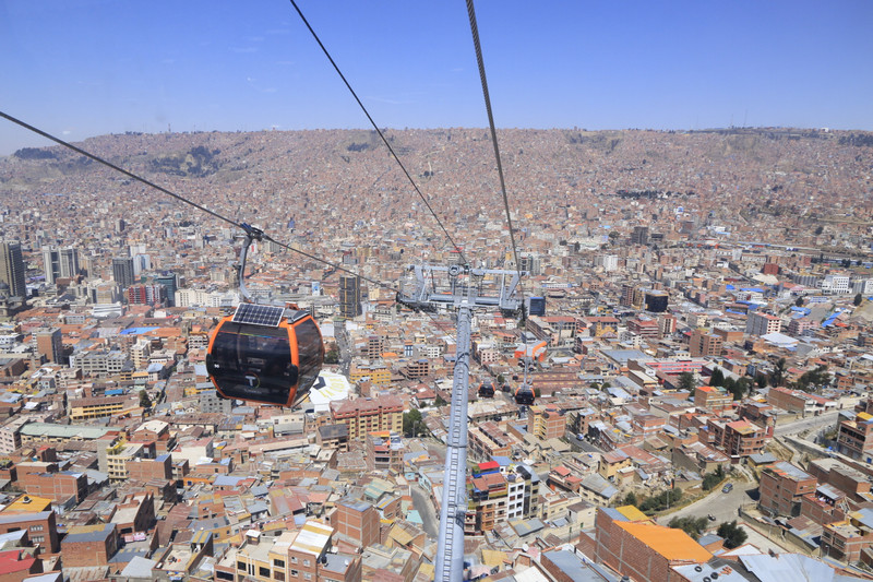 Riding La Paz's Teleferico