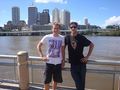 Catching up with Jimmy in Brisbane