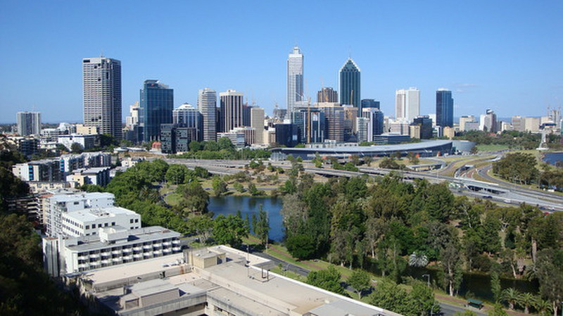 Perth City from King&#39;s Park