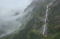 Waterfalls And Clouds