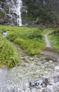Water Covering The Path