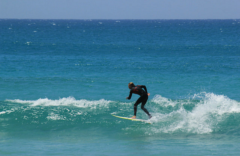 Surfing Lorne