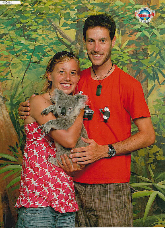 Anna And I And Our Baby Koala