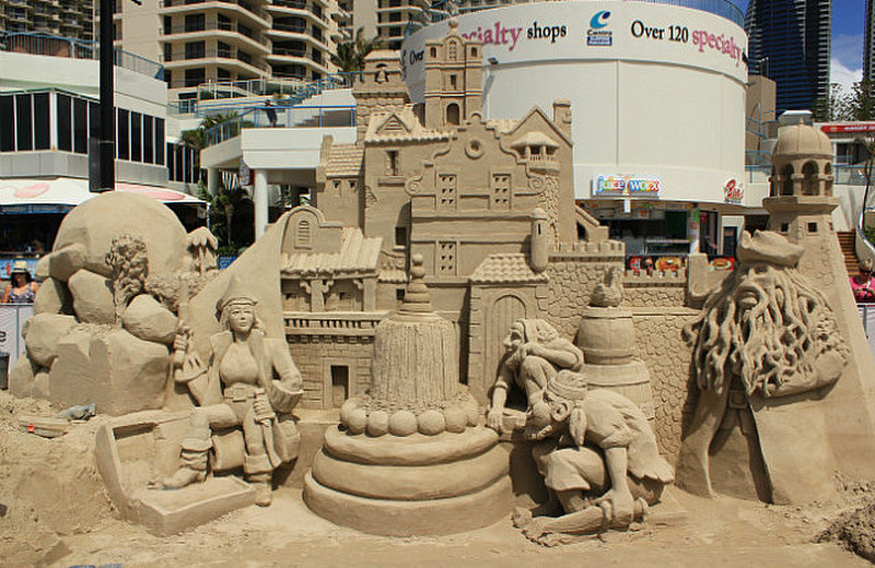 Sand sculpting Competition 