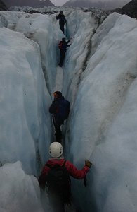 Walking A Crevasse