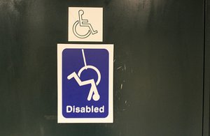 Disabled Toilet SIgn